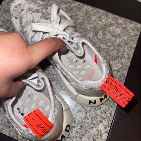 Adidas Ultra Boost NMD Japan La Marque Aux 3 Men's US Size 6 White Camo Dots - Picture 3 of 5